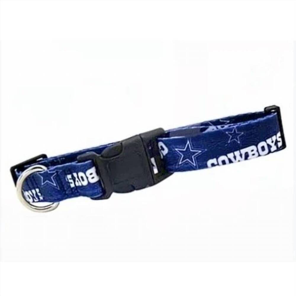 NEW LITTLE EARTH PRODUCTIONS dallas cowboys nfl pet collar in navy